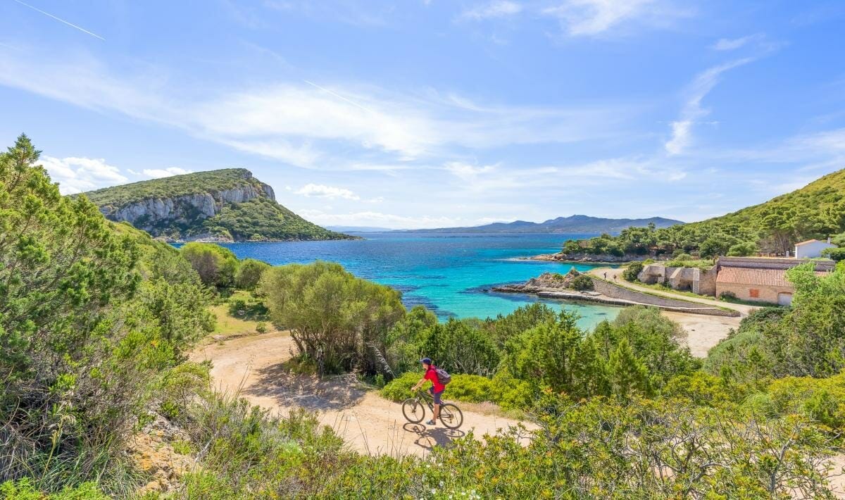 Capo Figari Cala Moresca Weg