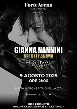 Gianna Nannini – Sei Nell’Anima – Forte Arena – 09/08/2025