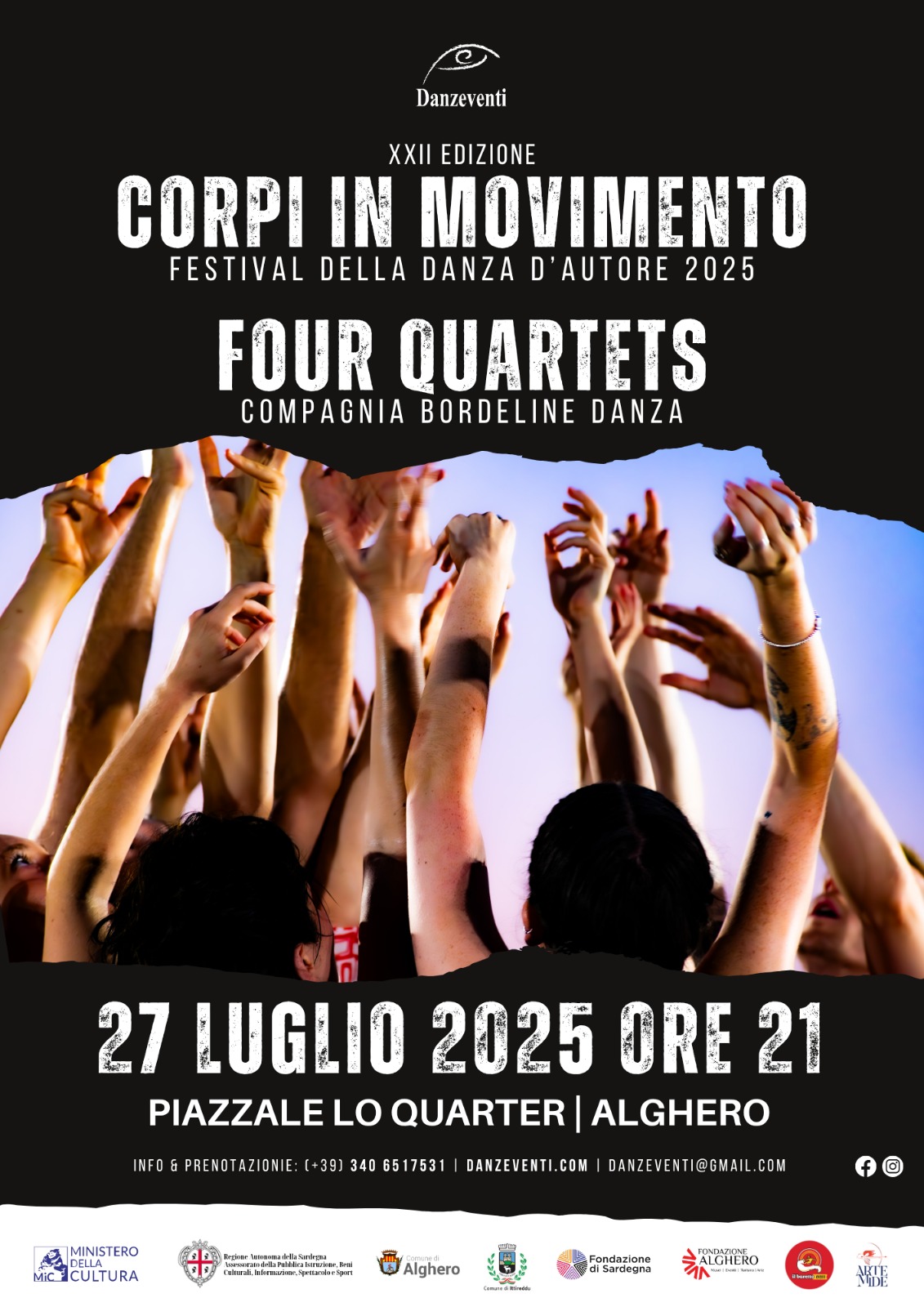 Corpi In Movimento Festival Della Danza D’autore Xxii Edizione, 2025
 – Alghero – 27/07/2025