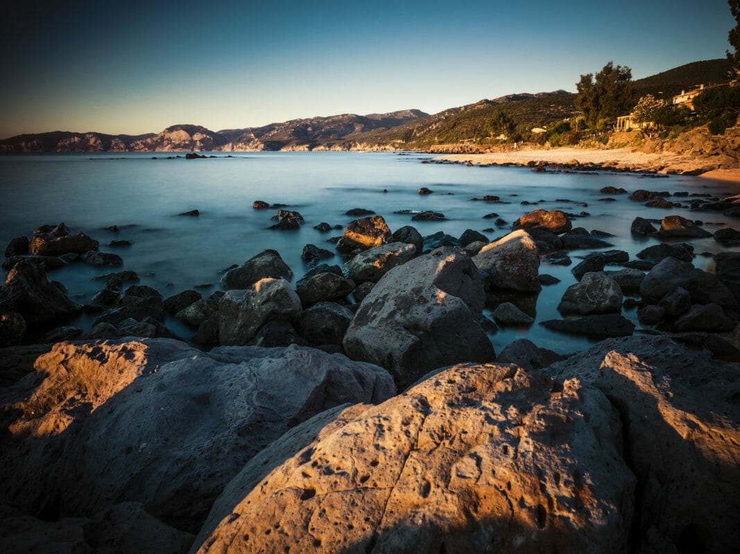 Mer et rochers Cala Gonone