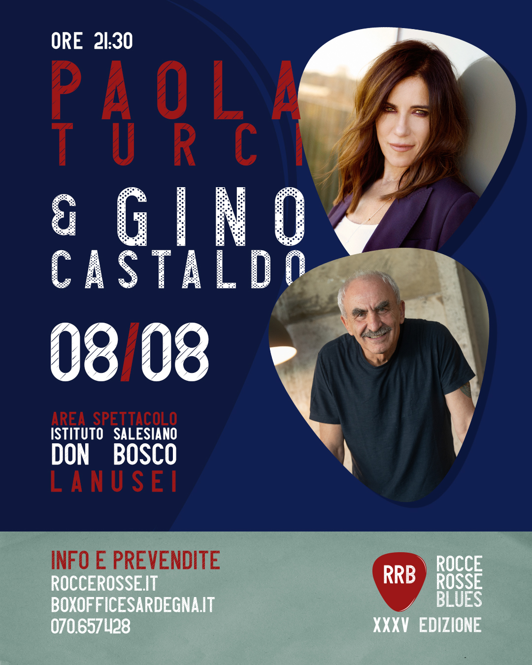Paola Turci E Gino Castaldo – Lanusei – 08/08/2025