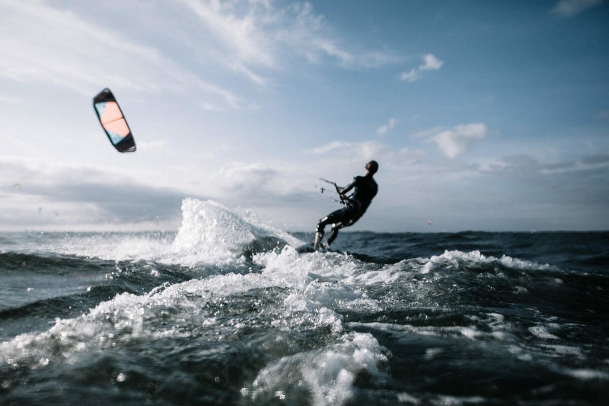 Thrilling Watersport Kitesurfing