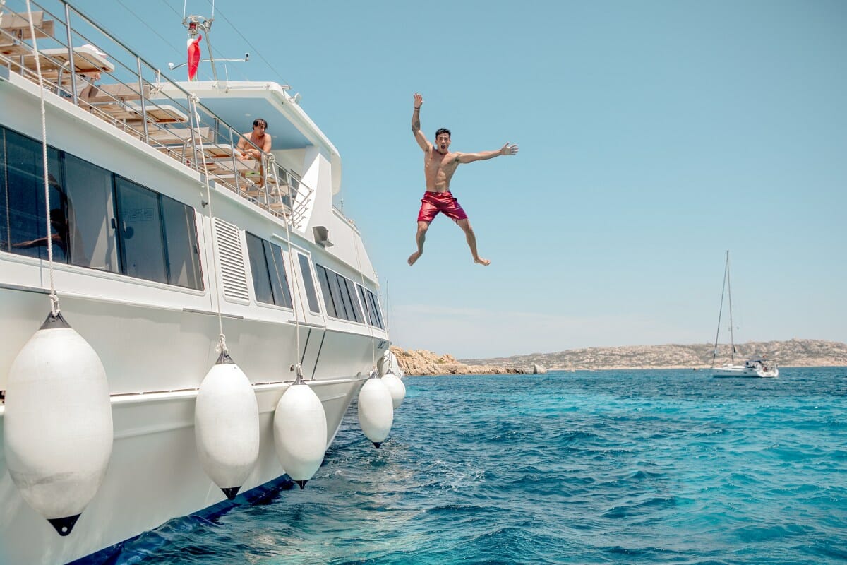 Excursión en barco a La Maddalena