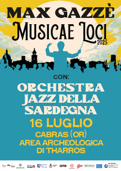 Max Gazze’ – Musicae Loci Con Orchestra Jazz Della Sardegna – Cabras – 16/07/2025