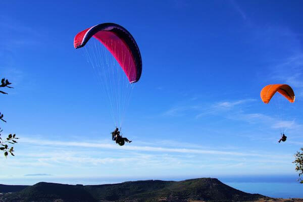 Parapendio in Sardegna