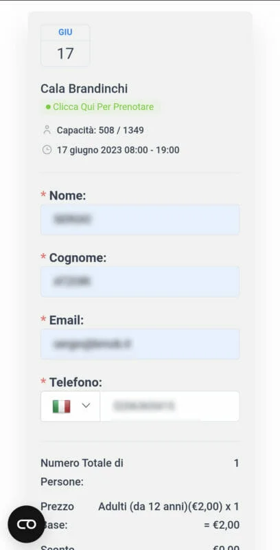 Réservation plages San Teodoro Cala Brandinchi Impostu - 3 Nom